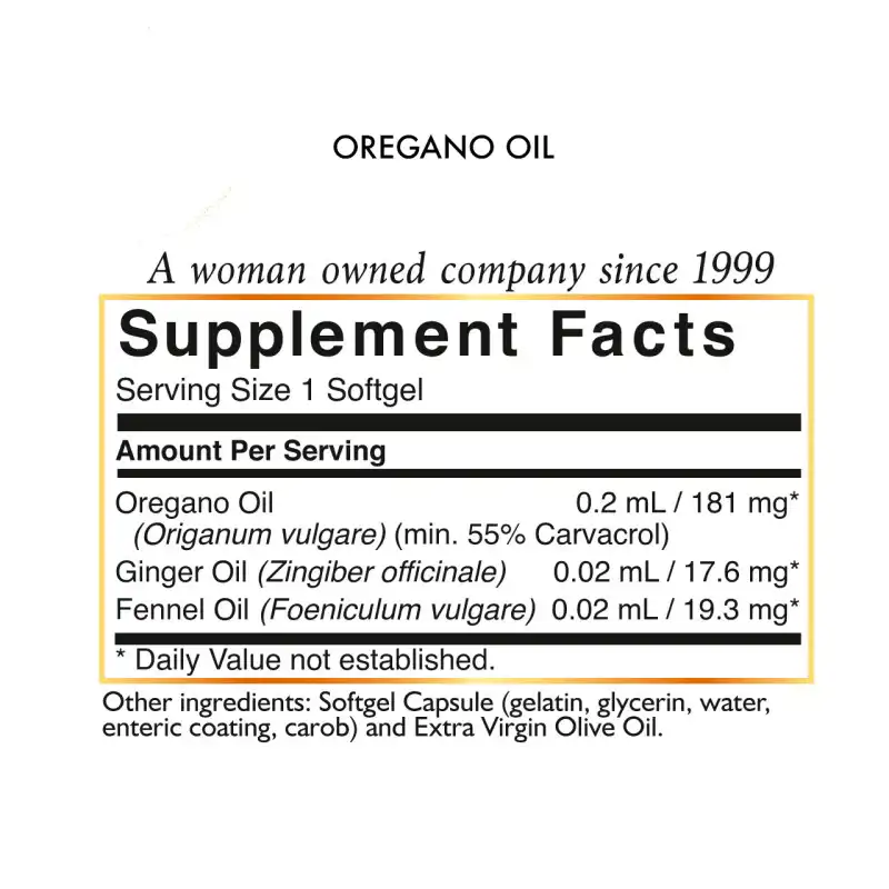 Orégano Oil + Garlic + Zinc (MDX) 715 MG – 60 Cápsulas – COMISARIATO  NATURISTA
